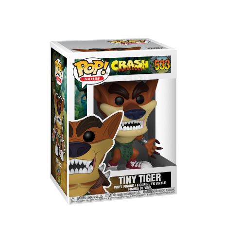 Acheter Figurine Funko Pop Crash Bandicoot Tiny Tiger 9 cm État correct - 17,43 € Figurine Funko Pop Crash Bandicoot Tiny Tiger 9 cm État correct - Funko reconditionné disponible sur Fnac