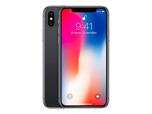 Acheter Apple iPhone X - 4G smartphone / Mémoire interne 64 Go - écran OEL - 5.8"" - 2436 x 1125 pixels - 2x caméras arrière 12 MP, 12 MP - 2x front cameras 7 MP - gris sidéral État correct - 380,60 € Apple iPhone X - 4G smartphone / Mémoire interne 64 Go - écran OEL - 5.8"" - 2436 x 1125 pixels - 2x caméras arrière 12 MP, 12 MP - 2x front cameras 7 MP - gris sidéral État correct - N/A reconditionné disponible sur Fnac
