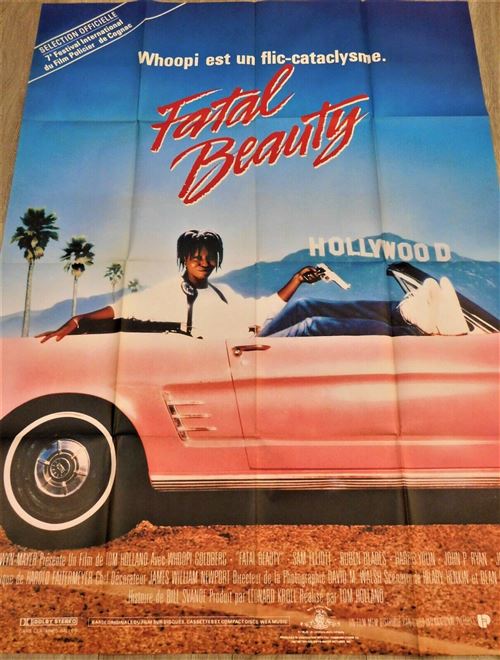 Affiche de Cinéma Originale - Fatal Beauty - 1987 Tom Holland Whoopi Goldberg - 120x160cm État correct - N/A reconditionné disponible sur Fnac
