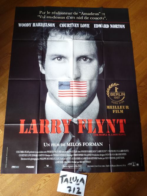 Larry Flint AFFICHE CINEMA ORIGINALE État correct - N/A reconditionné disponible sur Fnac