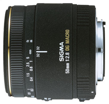 Objectif Sigma DG EX 50 mm f/2.8 Macro Noir État correct - Sigma reconditionné disponible sur Fnac