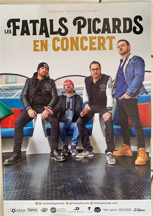 Les Fatals Picards - Tour 2019 - AFFICHE État correct - N/A reconditionné disponible sur Fnac