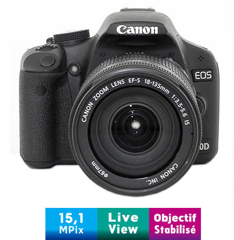 Acheter Canon EOS 500D + Obj. Canon EF-S IS 18 - 135 mm f/3.5 - 5.6 État correct - 339,00 € Canon EOS 500D + Obj. Canon EF-S IS 18 - 135 mm f/3.5 - 5.6 État correct - Canon reconditionné disponible sur Fnac