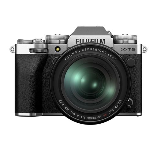 Appareil photo hybride Fujifilm X-T5 Argent + Objectif XF 16-80mm f/4 R OIS WR État correct - Fujifilm reconditionné disponible sur Fnac