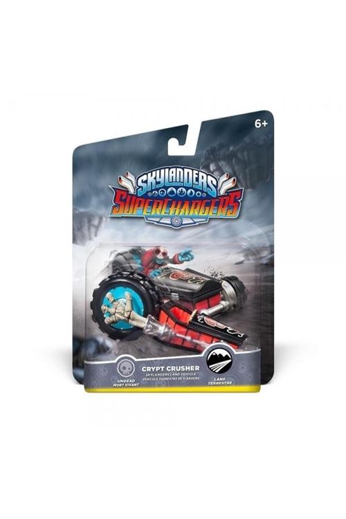 Figurine Skylanders Superchargers Véhicule Crypt Crusher État correct - Activision reconditionné disponible sur Fnac