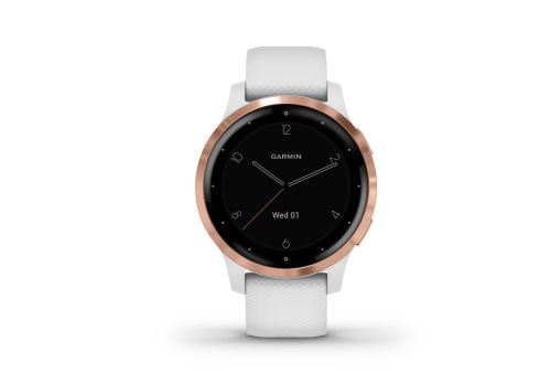 Montre connectée Garmin Vivoactive 4S Blanc État correct - Garmin reconditionné (offre indisponible)