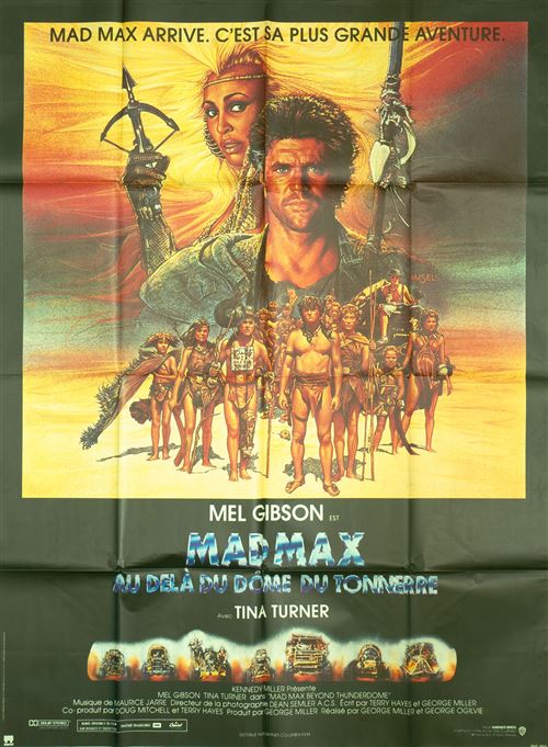 Acheter Mad Max 3, affiche de cinéma originale, 120x160 cm pliée, Movie Posters État correct - 47,99 € Mad Max 3, affiche de cinéma originale, 120x160 cm pliée, Movie Posters État correct - N/A reconditionné disponible sur Fnac