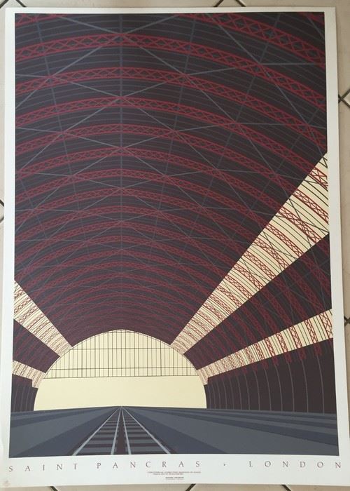 Saint Pancras - London - 60x90 cm - AFFICHE / POSTER État correct - N/A reconditionné disponible sur Fnac
