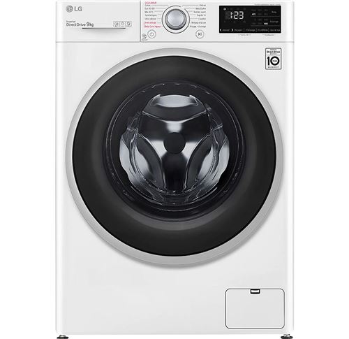 LG F94V37WHS - Machine à laver - WiFi - largeur : 60 cm - profondeur : 56.5 cm - hauteur : 85 cm - chargement frontal - 68 litres - 9 kg - 1400 tours/min - blanc État correct - N/A reconditionné disponible sur Fnac