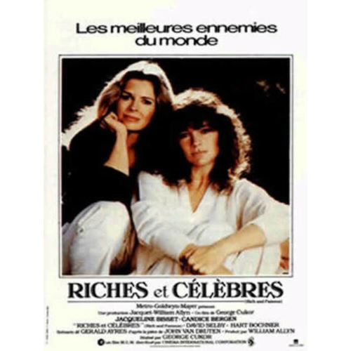 Riches et Célèbres - 1981 - Jacqueline Bisset - 40x60cm - Affiche État correct - N/A reconditionné disponible sur Fnac