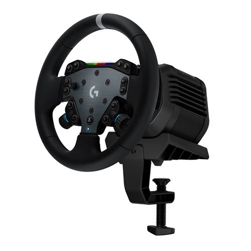 Configuration de simulation de course Logitech G Premium RS50 System Noir pour PS5 PS4 et PC État correct - Logitech G reconditionné disponible sur Fnac