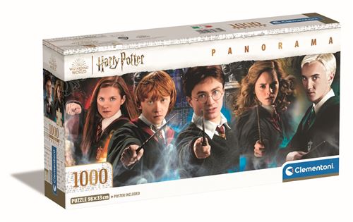 Puzzle 1000 pièces Clementoni Panorama Harry Potter État correct - Clementoni reconditionné disponible sur Fnac