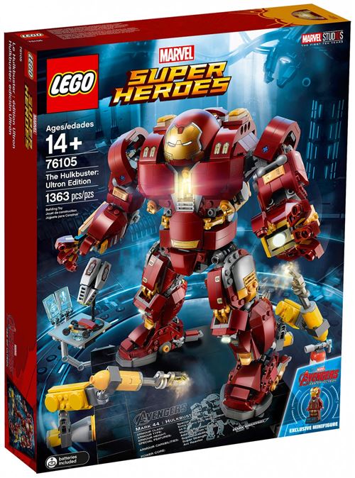 LEGO® Marvel Super Heroes 76105 Le Super Hulkbuster État correct - Lego reconditionné disponible sur Fnac