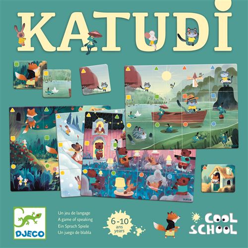 Jeu de société Djeco Katudi État correct - Djeco reconditionné disponible sur Fnac