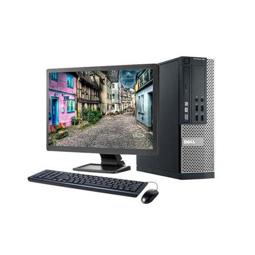 Unité centrale Dell 990 SFF - Core i5 - RAM 8Go - HDD 500Go - Windows 10 - Ecran 22 - Reconditionné État correct - N/A reconditionné disponible sur Fnac