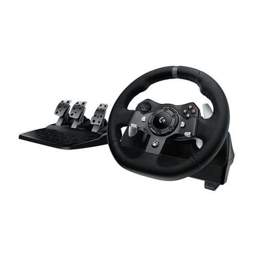 Pack Volant et Pédales Logitech G920 Driving Force pour PC et Xbox One État correct - Logitech reconditionné disponible sur Fnac