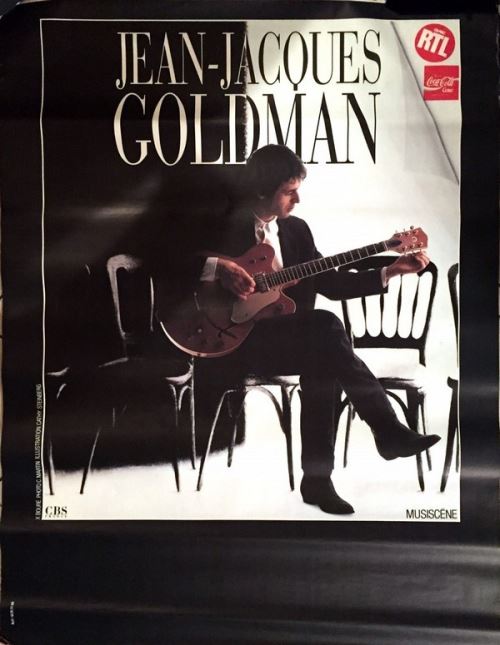Jean-Jacques GOLDMAN - 115x160 cm - AFFICHE / POSTER État correct - N/A reconditionné disponible sur Fnac