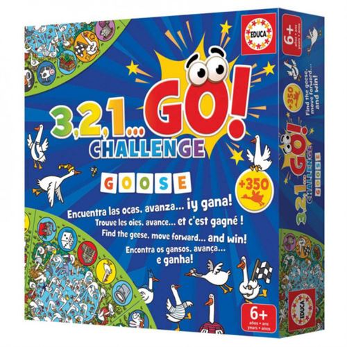 Jeu classique Educa 3,2,1 Go! Challenge Goose État correct - N/A reconditionné disponible sur Fnac