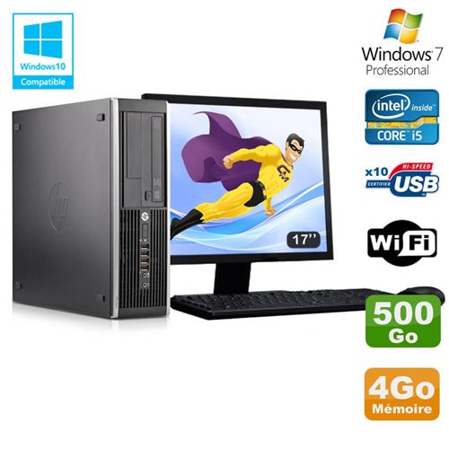 Acheter Pc hp elite 8300 sff i5-3470 3.2ghz 4go 500go graveur wifi w7 ecran 17' État correct - 199,00 € Pc hp elite 8300 sff i5-3470 3.2ghz 4go 500go graveur wifi w7 ecran 17' État correct - Hewlett-Packard reconditionné disponible sur Fnac