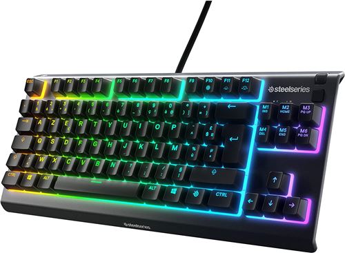 Clavier Gaming filaire SteelSeries Apex 3 TKL Noir État correct - SteelSeries reconditionné disponible sur Fnac