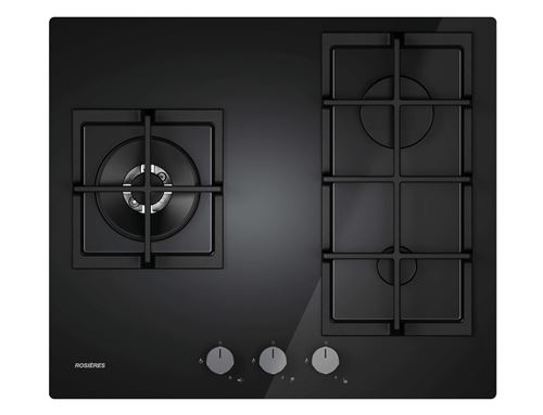 Plaque gaz ROSIERES RVW63B4C3B État correct - Rosières reconditionné disponible sur Fnac