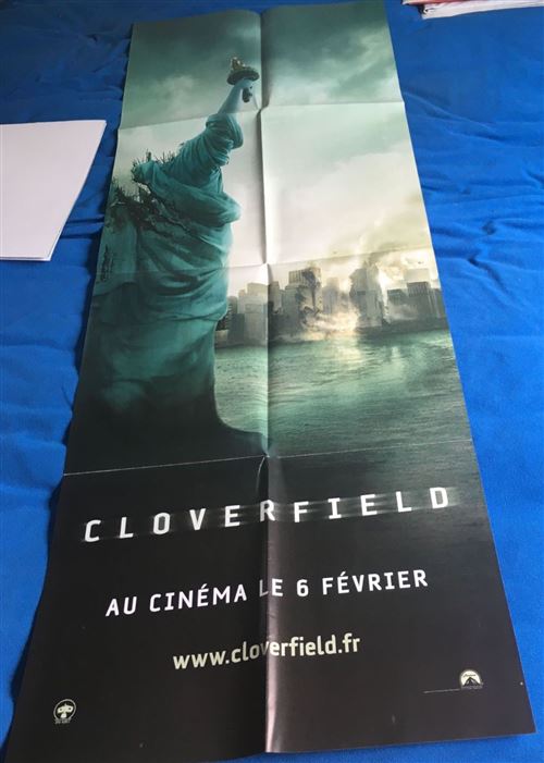 Affiche de Cinéma Originale - Cloverfield - 2008 - 60x160cm État correct - N/A reconditionné disponible sur Fnac