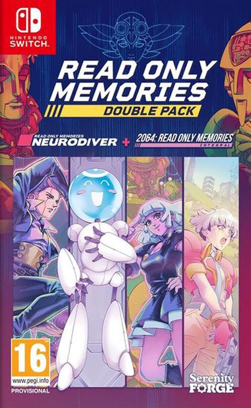 Acheter Read Only Memories Double Pack (2064 + Neurodiver) État correct - 42,01 € Read Only Memories Double Pack (2064 + Neurodiver) État correct - reconditionné disponible sur Fnac