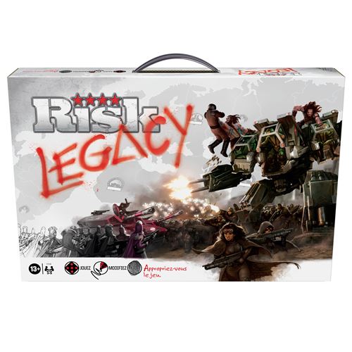 Jeu de stratégie Hasbro Gaming Risk Legacy État correct - Hasbro Gaming reconditionné disponible sur Fnac