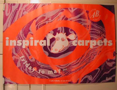 Inspiral Carpets - 68x98 cm - AFFICHE / POSTER État correct - N/A reconditionné disponible sur Fnac