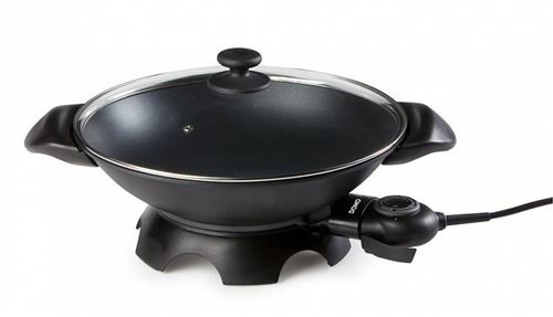DOMO DO8708W - Wok électrique - 5 litres - 2.2 kWatt État correct - N/A reconditionné disponible sur Fnac