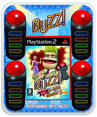 Acheter Buzz ! The Music Quizz et Buzzer État correct - 60,00 € Buzz ! The Music Quizz et Buzzer État correct - Sony reconditionné disponible sur Fnac