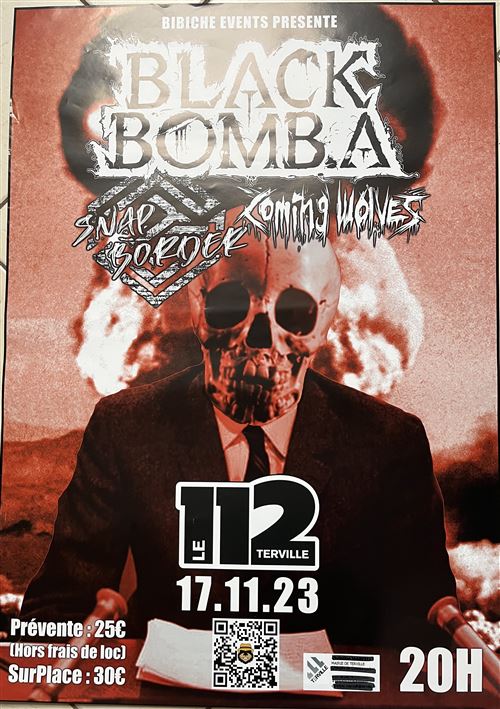 Affiche - Black Bomb.A - En concert - 70x100cm État correct - N/A reconditionné disponible sur Fnac