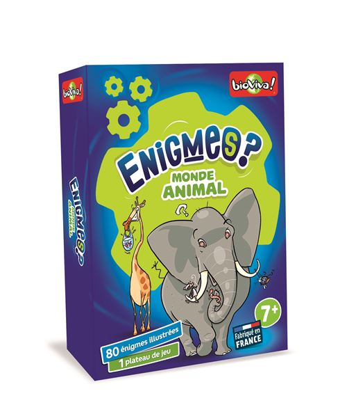 Jeu de société Bioviva Les Enigmes Monde Animal État correct - Bioviva reconditionné disponible sur Fnac