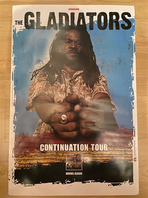Acheter The Gladiators - Continuation Tour - 40x60cm - Affiche État correct - 13,99 € The Gladiators - Continuation Tour - 40x60cm - Affiche État correct - N/A reconditionné disponible sur Fnac