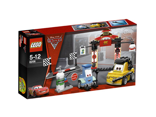 LEGO® Cars 2 8206 Tokyo Pit Stop État correct - Lego reconditionné disponible sur Fnac