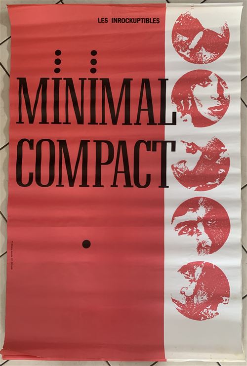 Acheter MINIMAL COMPACT - French Tour 1993 - 80x120cm - Affiche État correct - 69,99 € MINIMAL COMPACT - French Tour 1993 - 80x120cm - Affiche État correct - N/A reconditionné disponible sur Fnac