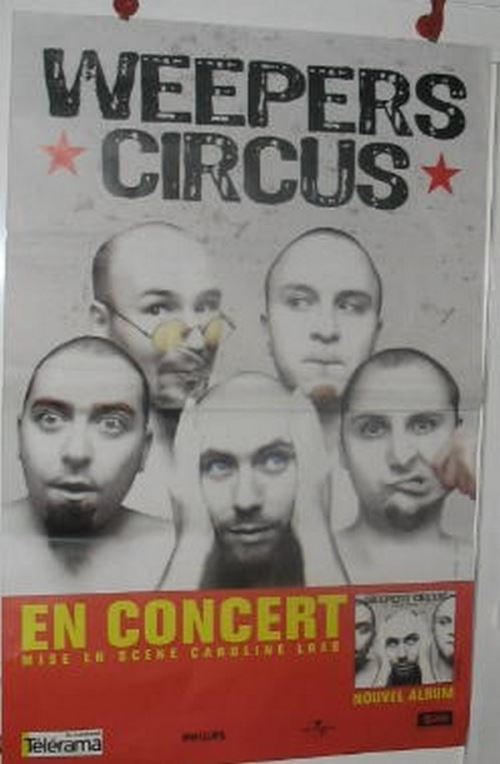 Acheter Weepers Circus - 80x120 cm - AFFICHE / POSTER État correct - 17,99 € Weepers Circus - 80x120 cm - AFFICHE / POSTER État correct - N/A reconditionné disponible sur Fnac