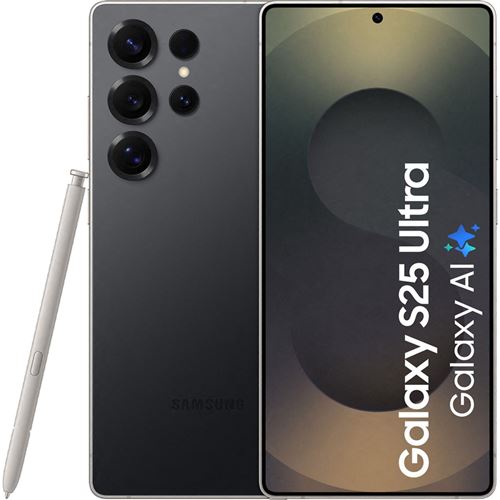 Smartphone Samsung Galaxy S25 Ultra gris stockage 12 Go État correct - Samsung reconditionné disponible sur Fnac