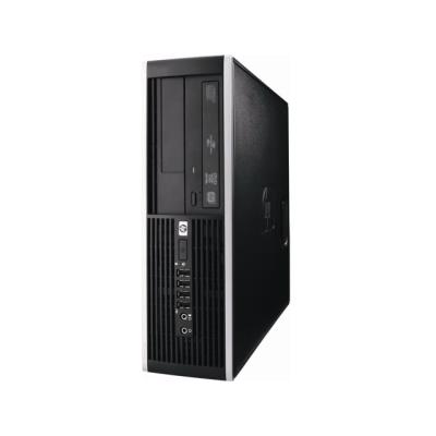Unité centrale HP 6000 Pro SFF - Noir - Intel Core 2 Duo E8400 / 3.0 GHz - RAM 4 Go - HDD 250 Go - DVDRW - Gigabit Ethernet - Windows 7 Professionnel État correct - Hewlett-Packard reconditionné disponible sur Fnac