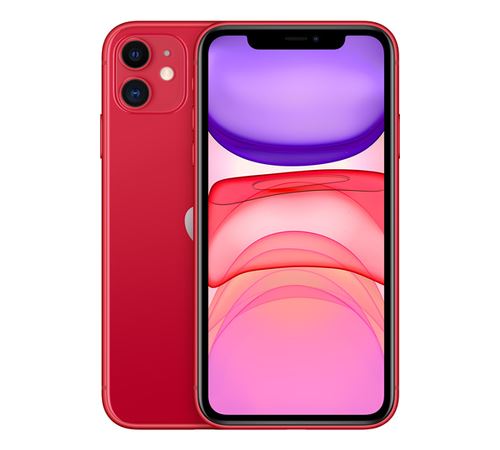 Apple iPhone 11 128 Go 6.1"" Rouge - Reconditionné État correct - Apple reconditionné disponible sur Fnac
