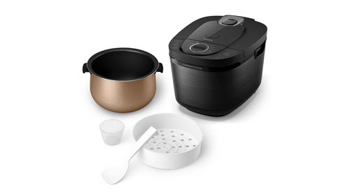 Cuiseur de riz Philips 5000 Series HD4814/31 1,8L Noir État correct - Philips reconditionné disponible sur Fnac