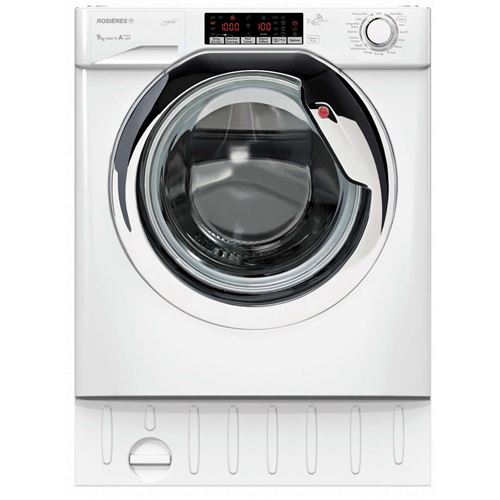 Rosières RILL916TI - Machine à laver - intégré - Niche - largeur : 60 cm - profondeur : 60 cm - hauteur : 82.5 cm - chargement frontal - 58 litres - 9 kg - 1600 tours/min - blanc État correct - Rosières reconditionné disponible sur Fnac