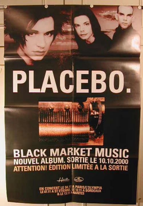 Acheter Placebo - affiche pliée - 78x120 cm - AFFICHE / POSTER État correct - 16,99 € Placebo - affiche pliée - 78x120 cm - AFFICHE / POSTER État correct - N/A reconditionné disponible sur Fnac
