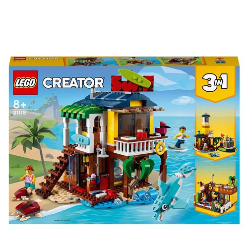 Acheter LEGO® Creator 31118 La Maison sur la Plage du Surfeur État correct - 98,92 € LEGO® Creator 31118 La Maison sur la Plage du Surfeur État correct - LEGO Creator reconditionné disponible sur Fnac