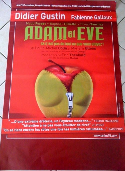 Adam Et Eve - 80x120 cm - AFFICHE / POSTER État correct - N/A reconditionné disponible sur Fnac