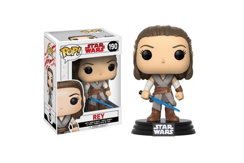 Star Wars Episode VIII - Figurine POP! Bobble Head Rey 9 cm État correct - Funko reconditionné disponible sur Fnac