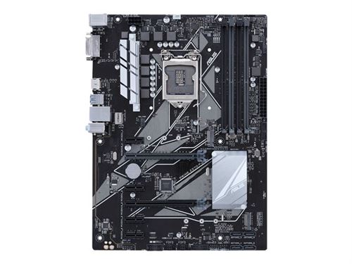 ASUS PRIME Z370-P - Carte-mère - ATX - LGA1151 Socket - Z370 Chipset - USB 3.1 Gen 1 - Gigabit LAN - carte graphique embarquée (unité centrale requise) - audio HD (8 canaux) État correct - Asus reconditionné disponible sur Fnac