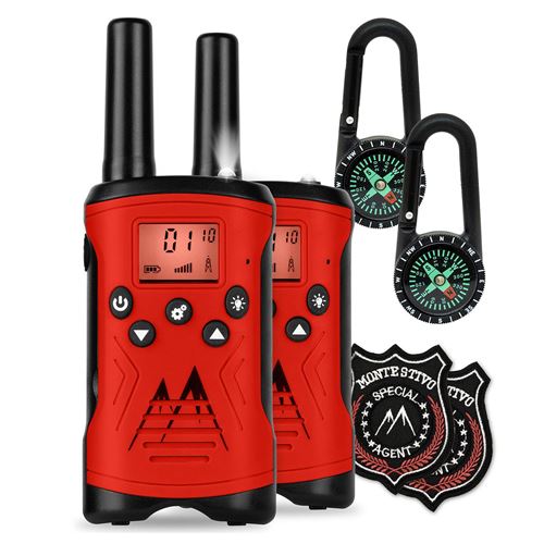 Acheter Talkie-walkie - Flyweight Kingen - kit 8-pièces : boussole + badge d'agent - Rouge État correct - 19,99 € Talkie-walkie - Flyweight Kingen - kit 8-pièces : boussole + badge d'agent - Rouge État correct - N/A reconditionné disponible sur Fnac