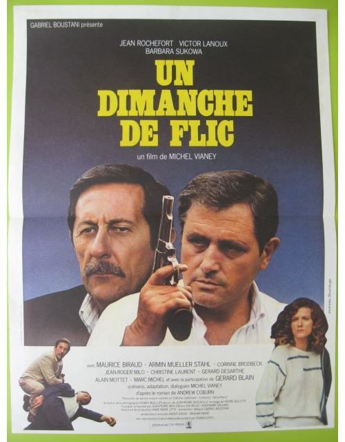 Un Dimanche de Flic - 1982 - Jean Rochefort - AFFICHE État correct - N/A reconditionné disponible sur Fnac