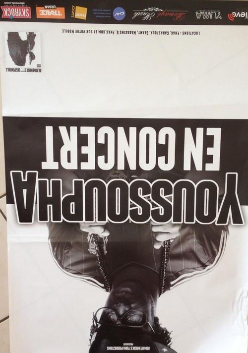 YOUSSOUPHA - 70x100 cm - AFFICHE / POSTER État correct - N/A reconditionné disponible sur Fnac